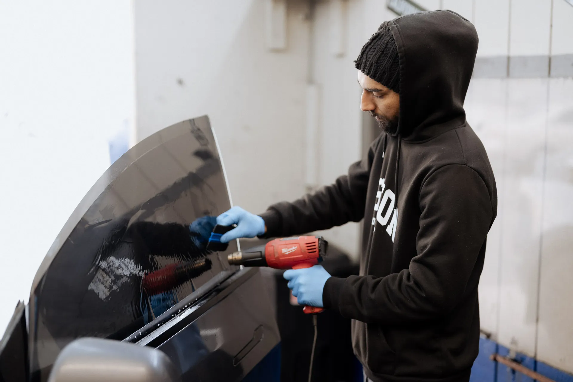 Professional window tinting